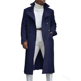 Funki Buys | Jackets | Men's Smart Double Breasted Dress Coat