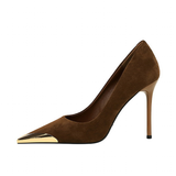 Funki Buys | Shoes | Women's Leopard Print Stilettos Metal Heel