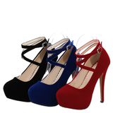 Funki Buys | Shoes | Women's Super High Cross Strap Platforms