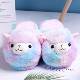 Funki Buys | Shoes | Women's Fluffy Alpaca Slippers