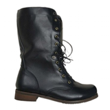 Funki Buys | Boots | Men's Gothic Punk Lace Up Retro Boot