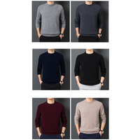 Funki Buys | Sweaters | Men's Casual Long Sleeve Pullover | Thin Pullover