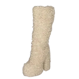 Funki Buys | Boots | Women's Knee-High Fuzzy Platform Boots