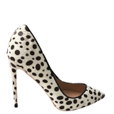 Funki Buys | Shoes | Women's White Black Spotted Heels