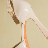Funki Buys | Shoes | Women's Patent Leather Pointed Toe heels