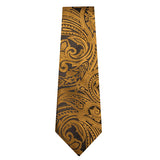 Funki Buys | Vests | Men's 4 Pcs Luxury Gold Silk Tie Vest Set