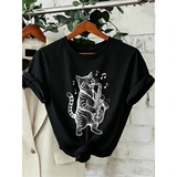 Funki Buys | Shirts | Unisex Musical Cat Tee