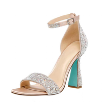 Funki Buys | Shoes | Women's Summer Rhinestone High Heel Sandals