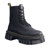 Funki Buys | Boots | Women's Men's Gothic Embroidered Leather Boots