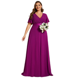 Funki Buys | Dresses | Women's Plus Size Long Evening Dress