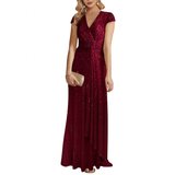Funki Buys | Dresses | Women's Elegant Long Sequin Dress