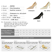 Funki Buys | Shoes | Women's Silk Rhinestone Luxury Pumps | High Heel