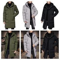 Funki Buys | Jackets | Men's Thick Mid-Length Winter Parkas