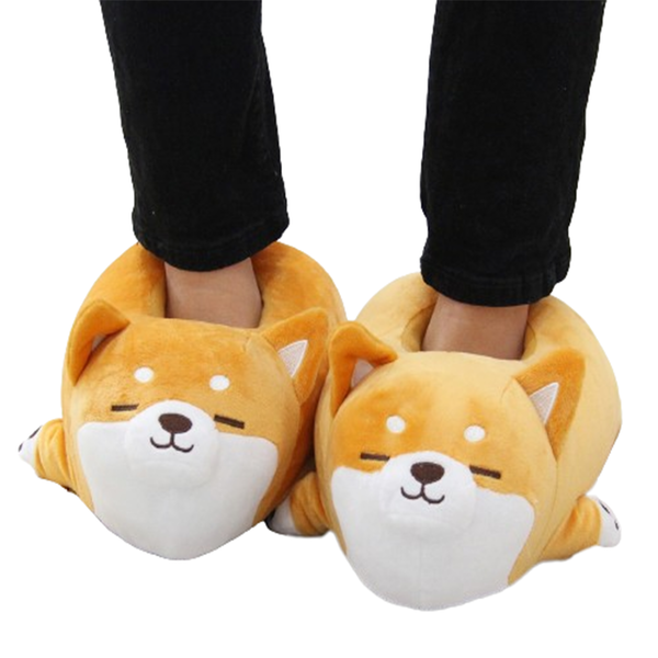 Funki Buys | Shoes | Women's Plush Soft Dog Slipper