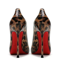 Funki Buys | Shoes | Women's Patent Leather Leopard Stilettos