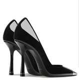 Funki Buys | Shoes | Women's Genuine Leather Metal Toe Heels