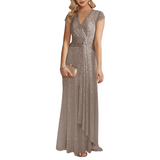 Funki Buys | Dresses | Women's Elegant Long Sequin Dress
