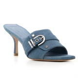 Funki Buys | Shoes | Women's Summer Fashion Denim High Heel Sandals