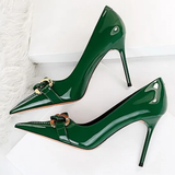 Funki Buys | Shoes | Women's Luxurious Patent Stiletto Pumps | Formal