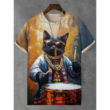 Funki Buys | Shirts | Unisex Space Cat Tee