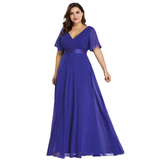 Funki Buys | Dresses | Women's Plus Size Long Evening Dress