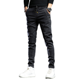 Funki Buys | Pants | Men's Slim Fit Cargo Jeans | Streetwear Pants