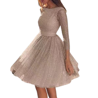 Funki Buys | Dresses | Women's Sequin Party Cocktail Dress