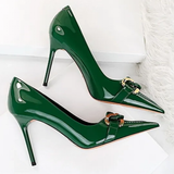 Funki Buys | Shoes | Women's Luxurious Patent Stiletto Pumps | Formal