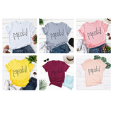 Funki Buys | Shirts | Women's Cute Meow Cat Printed T-Shirt
