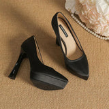 Funki Buys | Shoes | Women's Elegant Satin High Heel Pumps