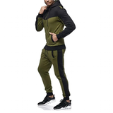 Funki Buys | Activewear | Men's Hooded Sporty Track Suit Set
