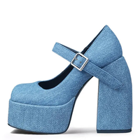 Funki Buys | Shoes | Women's High Patent Platform Mary Janes