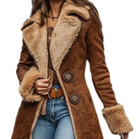 Funki Buys | Jackets | Women's Western Vintage Plush Coat