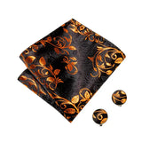 Funki Buys | Vests | Men's 4 Pcs Luxury Golden Silk Tie Vest Set