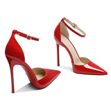 Funki Buys | Shoes | Women's Patent Leather Pointed Toe Stilettos