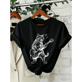 Funki Buys | Shirts | Unisex Musical Cat Tee
