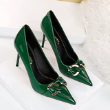 Funki Buys | Shoes | Women's Luxurious Patent Stiletto Pumps | Formal