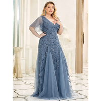 Funki Buys | Robes | Robe longue en dentelle à sequins pour femme