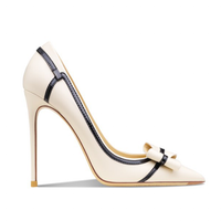 Funki Buys | Shoes | Women's Leather Butterfly-Knot Stilettos