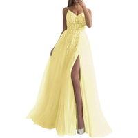 Funki Buys | Robes | Robe de bal longue à bretelles pour femme