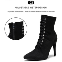Funki Buys | Boots | Women's Sexy Stiletto Latin Dance Boots