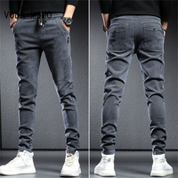 Funki Buys | Pants | Men's Slim Fit Cargo Jeans | Streetwear Pants