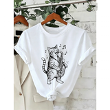 Funki Buys | Shirts | Unisex Musical Cat Tee