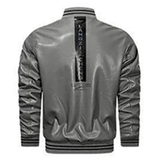Funki Buys | Jackets | Men's Casual PU Leather Motorcycle Jacket