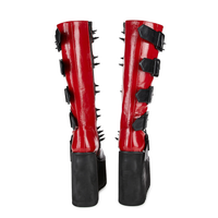 Funki Findz | Boots | Women's Platform Spike Buckle Boots