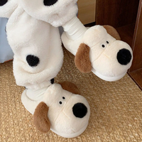 Funki Buys | Shoes | Women's Sweet Cartoon Dog Plush Slipper