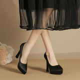 Funki Buys | Shoes | Women's Elegant Satin High Heel Pumps
