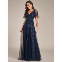 Funki Buys | Robes | Robe longue en dentelle à sequins pour femme