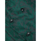 Funki Buys | Vests | Men's 4 Pcs Formal Floral Tie Vest Set