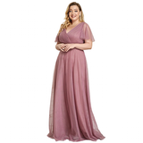 Funki Buys | Dresses | Women's Plus Size Long Evening Dress